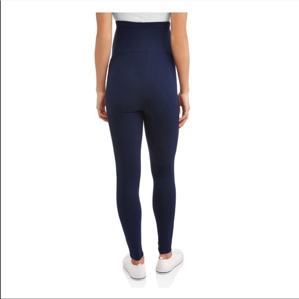 Maternity Full Panel Leggings - Picture 4 of 4